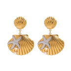 Ocean Fever Dangling Earrings