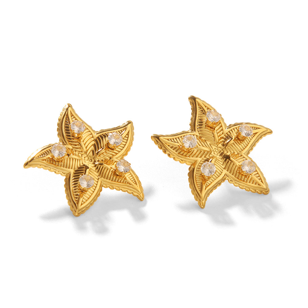 Sparkle Star Studs