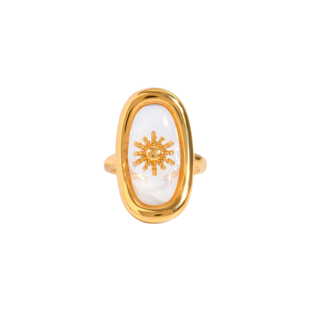 Sea-glass Sol Ring