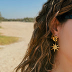 Minimalist Sol Hoops