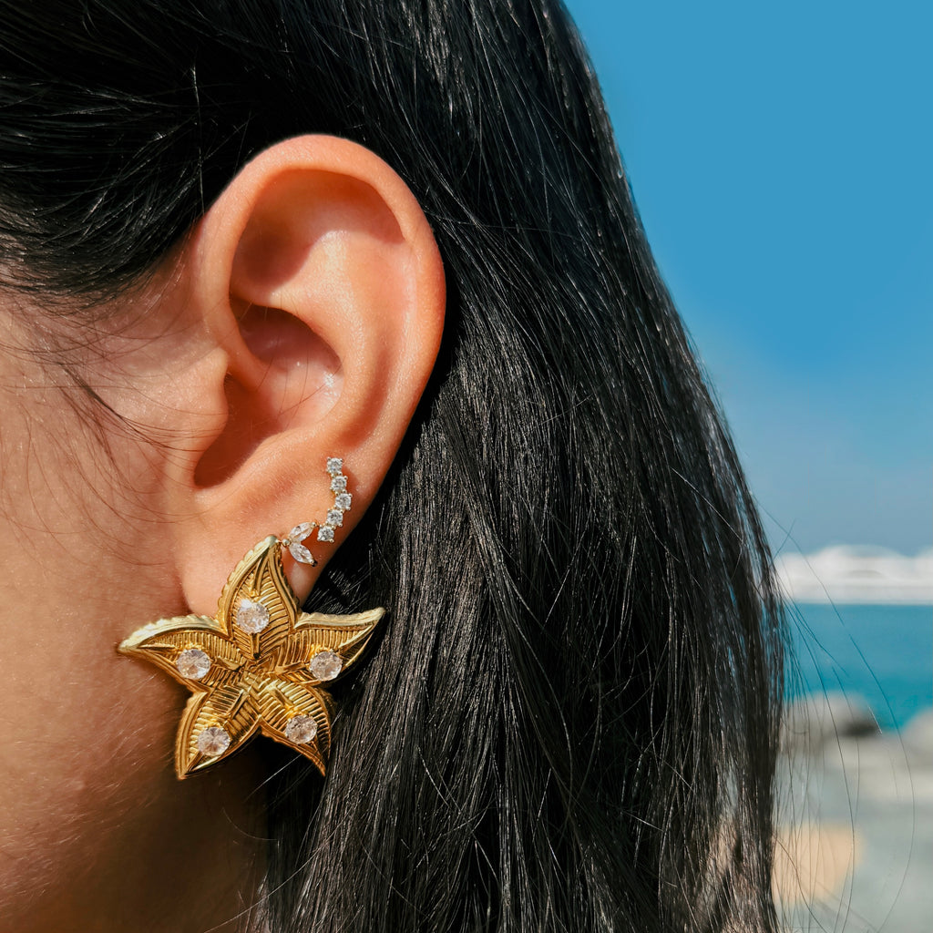 Sparkle Star Studs